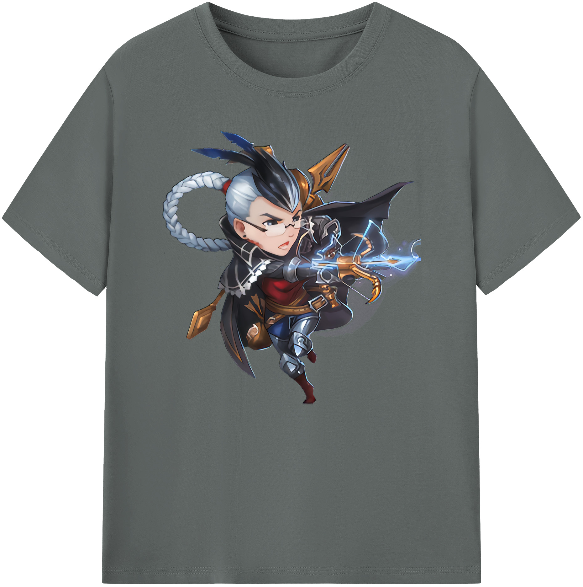 リーグ・オブ・レジェンド League of Legends LOL 綿100％ メンズ半袖Tシャツ｜肌触りやわらか＆通気性